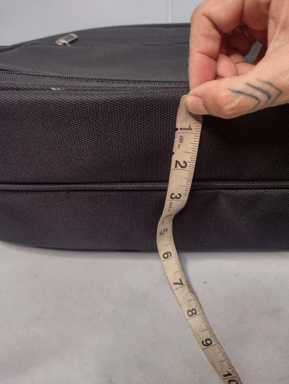 Eddie Bauer Bag Laptop Briefcase Carry on Case Canvas Black
